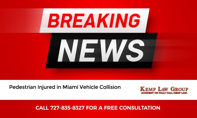 Pedestrian Injured in Miami Vehicle Collision